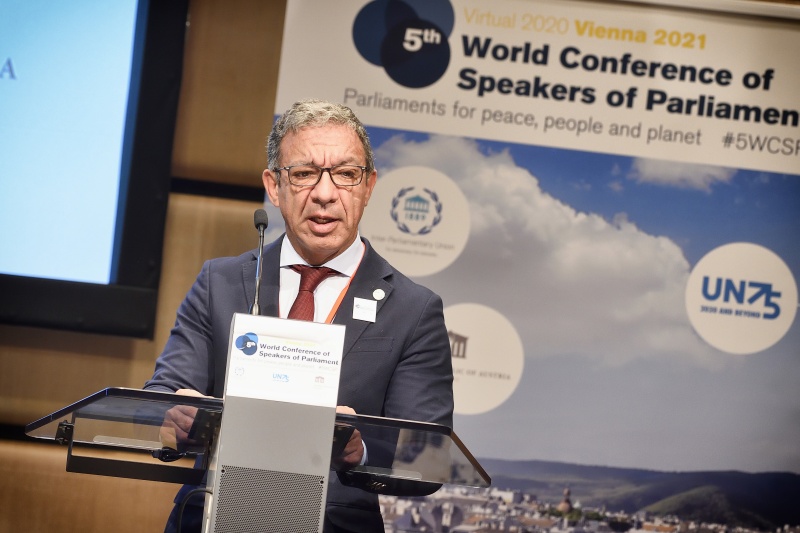 IPU Press-Conference, PACHECO, Duarte (Mr.), President of the IPU