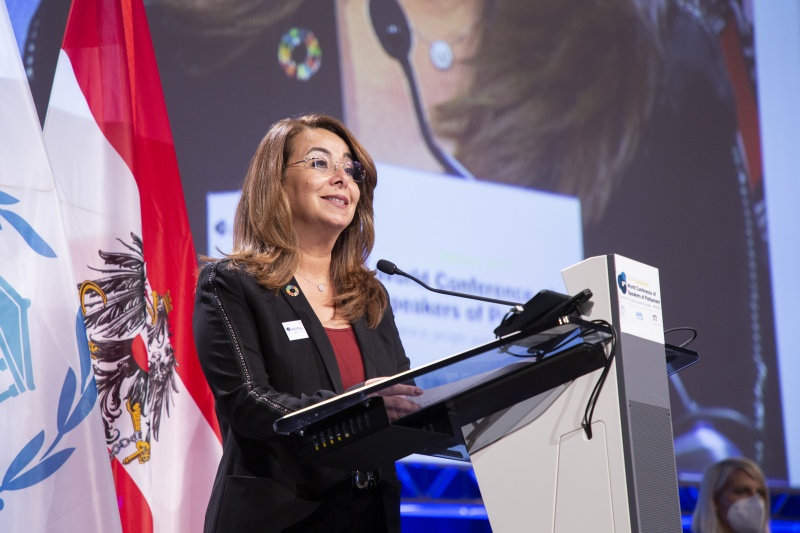 Closing Ceremony, Report from Panel 5, UNOV Director General Ms. Ghada Fathi Waly