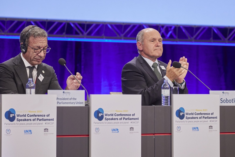 Mr. Wolfgang Sobotka, President of the National Council (Austria) - Closing session