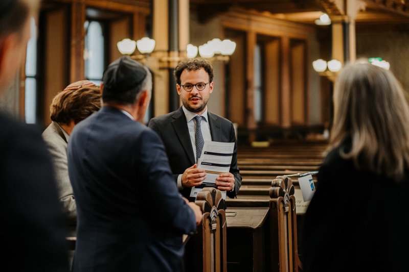 Besuch der Großen Synagoge. 