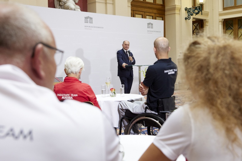 Rede von Nationalratspräsident Wolfgang Sobotka (ÖVP)