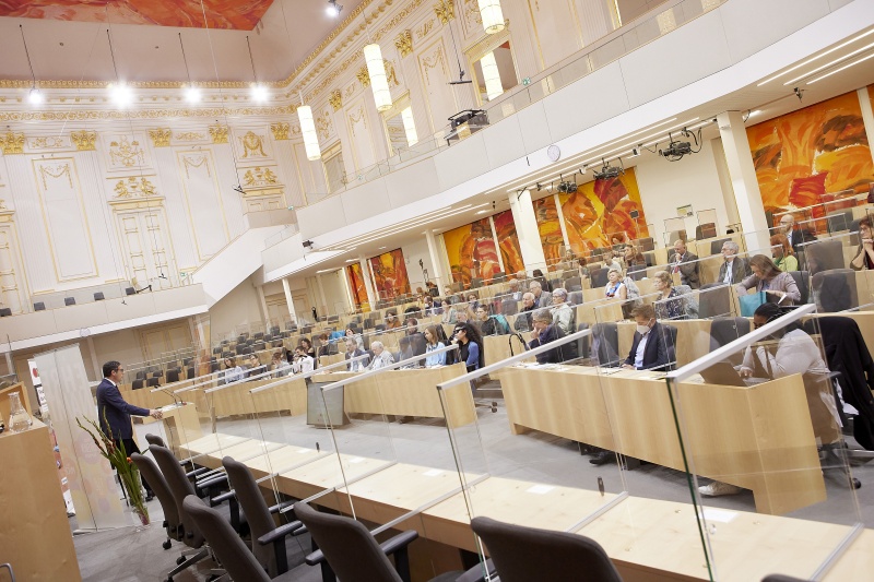 Eröffnungsworte von Bundesratspräsident Peter Raggl (ÖVP)