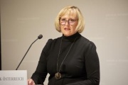 Claudia Dannhauser Vorsitzende der Vereinigung der Parlamentsredakteur:Innen