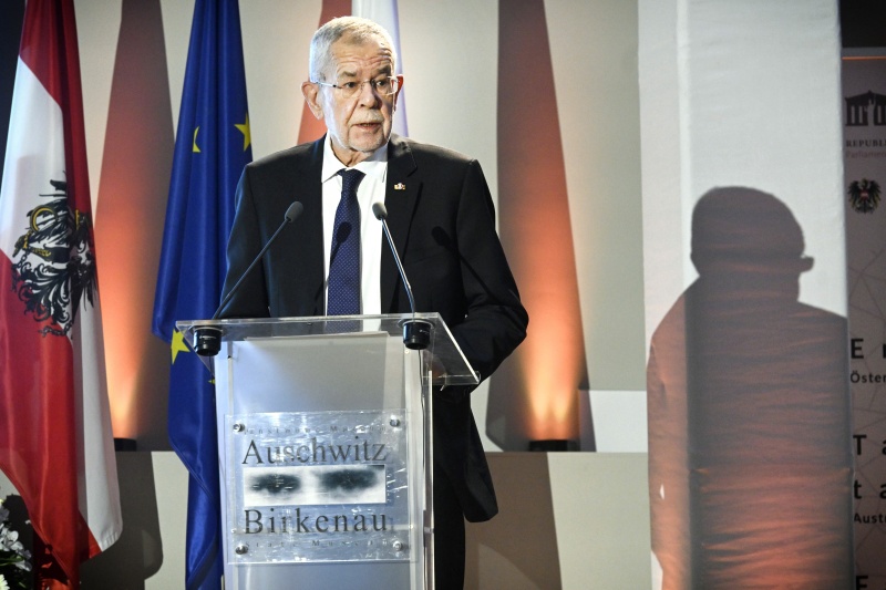 Gedenkfeier zur Eröffnung. Rede Bundespräsident Alexander Van der Bellen
