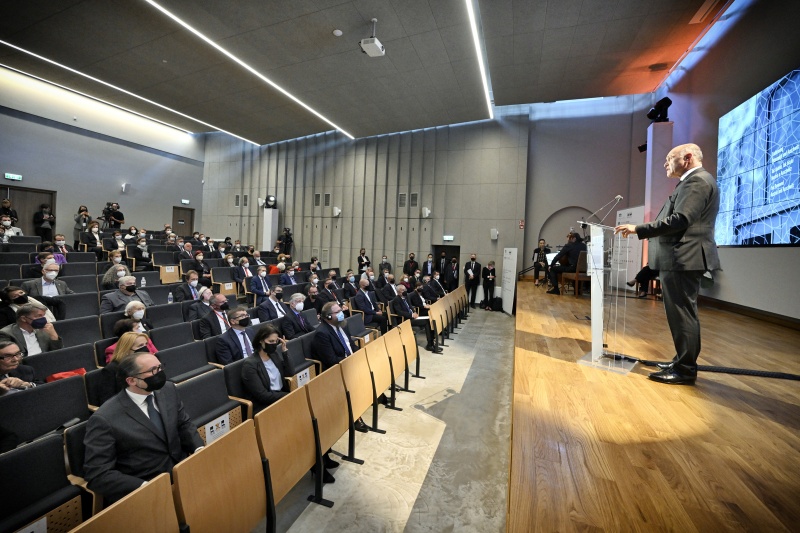 Gedenkfeier zur Eröffnung. Nationalratspräsident Wolfgang Sobotka (ÖVP)