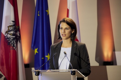 Gedenkfeier, Europaministerin Karoline Edtstadler (ÖVP)