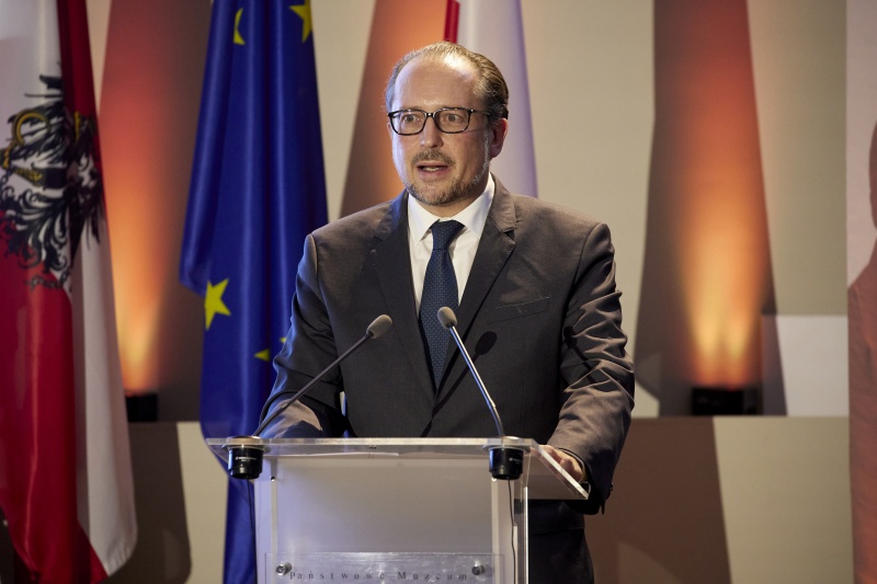 Gedenkfeier, Außenminister Alexander Schallenberg