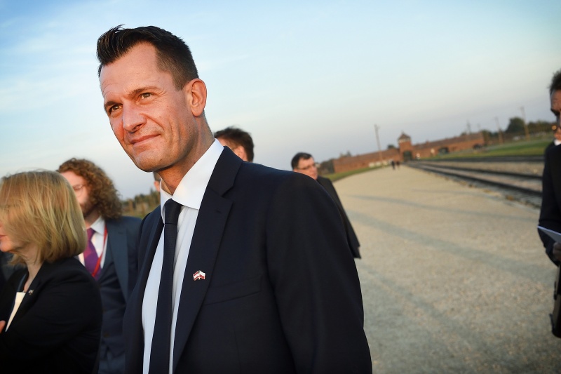 Führung durch Auschwitz-Birkenau II, Sozialminister Wolfgang Mückstein (GRÜNE)