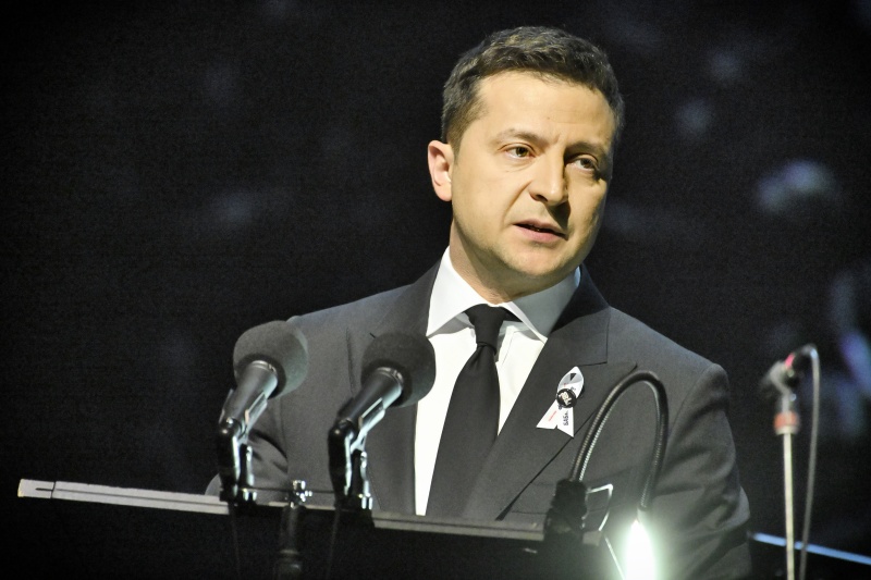 Gedenkveranstaltung, Rede Ukrainischer Präsident Wolodymyr Selenskyj