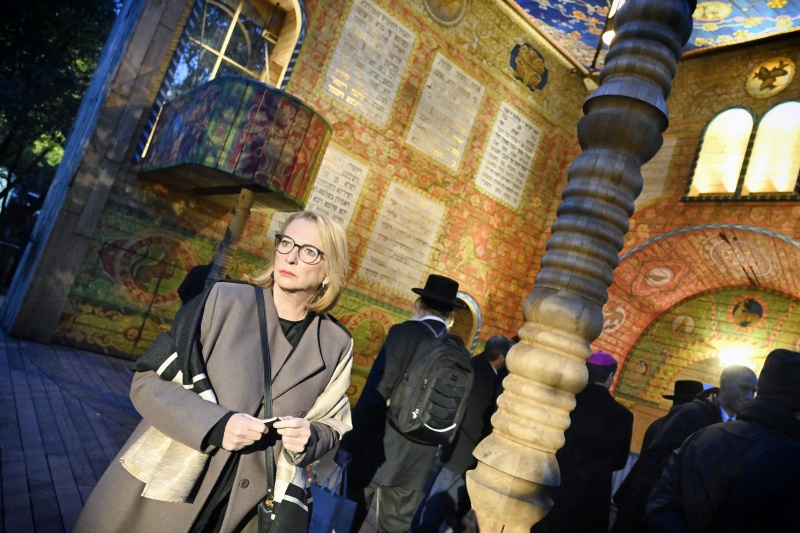 Zweite Nationalratspräsidentin Doris Bures (SPÖ) bei der Gedenkveranstaltung