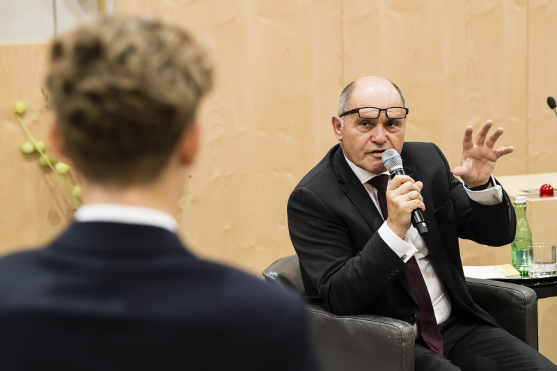 Am Podium: Nationalratspräsident Wolfgang Sobotka (ÖVP)