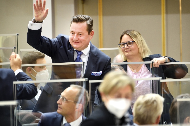 Neu angelobter Nationalratsabgeordneter Kurt Egger (ÖVP)