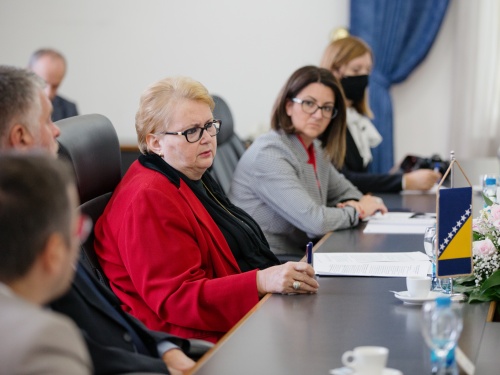 Arbeitsgespräch mit der Außenministerin von Bosnien und Herzegowina Bisera Turković