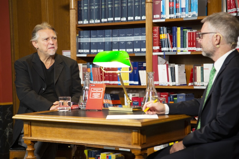 Von links: Nationalratsabgeordneter a.D. Alfred J. Noll, Christioph Konrath