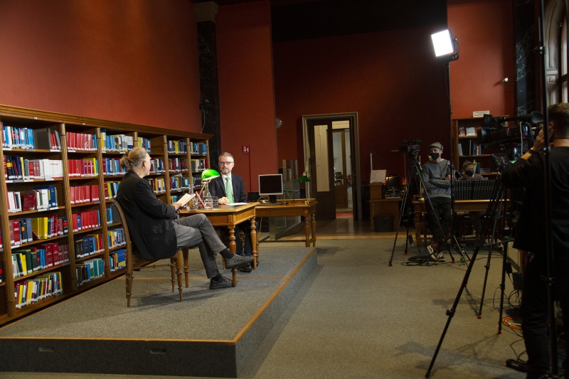 Von links: Nationalratsabgeordneter a.D. Alfred J. Noll, Christioph Konrath