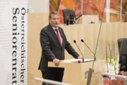 Am Rednerpult: Präsident des Österreichischen Seniorenrates Peter Kostelka
