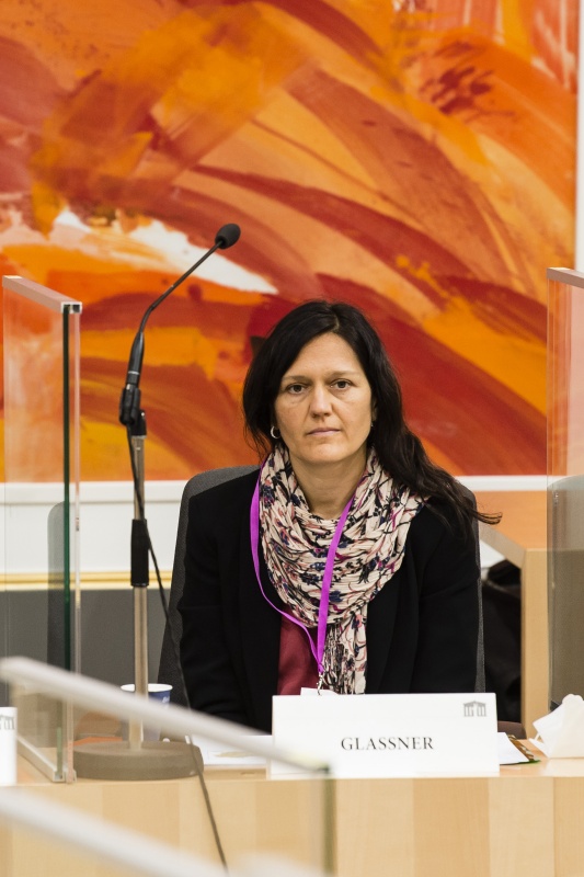 Auf der Regierungsbank: Arbeiterkammer Wien Vera Glassner
