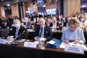 Nationalratspräsident Wolfgang Sobotka (ÖVP) während der Konferenz in Athen