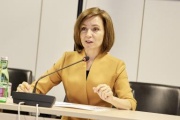 Aussprache, Präsidentin der Republik Moldau Maia Sandu