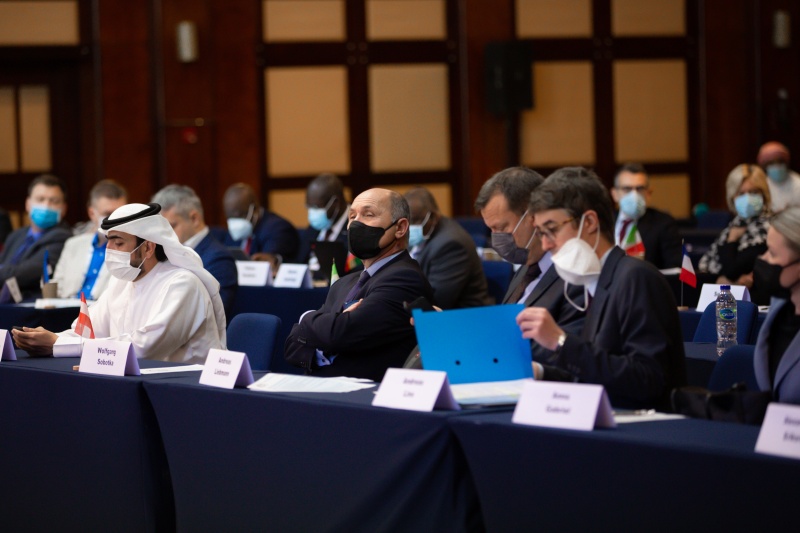 Besuch des 11th International Meeting for Members of Parliament