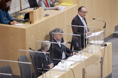 Erklärung von Bundeskanzler Alexander Schallenberg (ÖVP)
