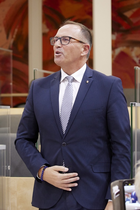 Angelobung von Bundesrat Günter Pröller (FPÖ)