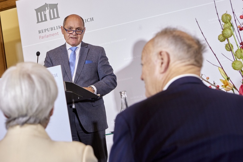 Laudatio von Nationalratspräsident Wolfgang Sobotka (ÖVP)