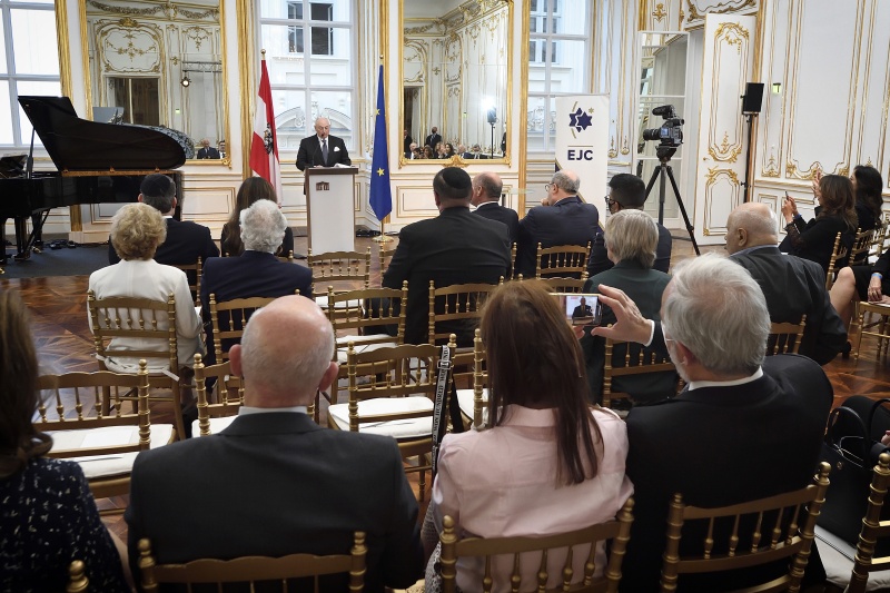 Dankesworte Präsident des European Jewish Congress Moshe Kantor