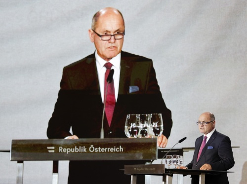 Rede von Nationalratspräsident Wolfgang Sobotka (ÖVP)