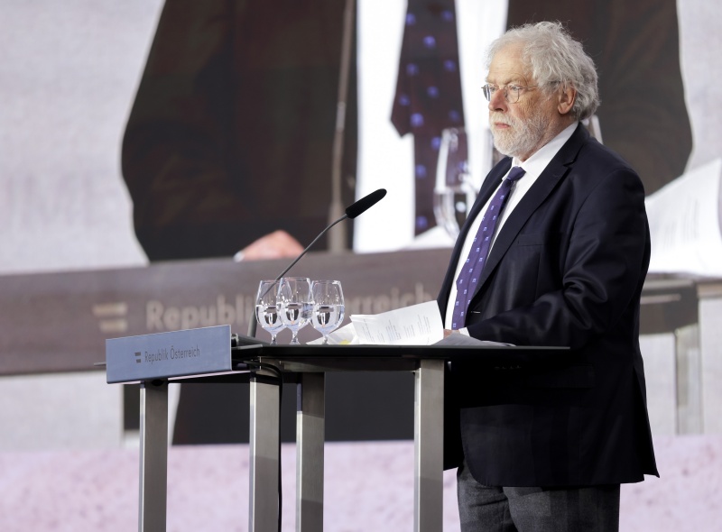 Vorlesung von Davids Psalm 23 auf deutsch durch Anton Zeilinger