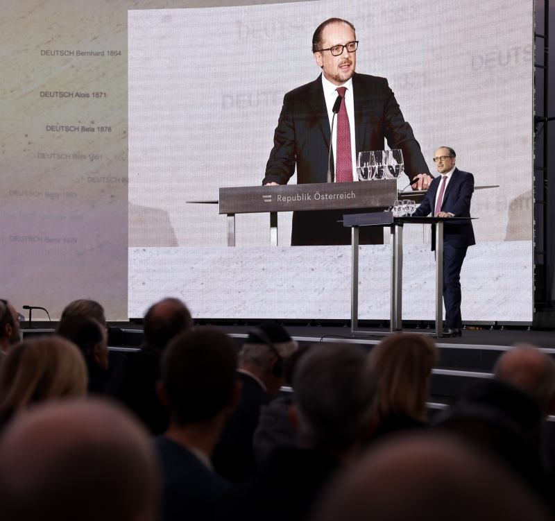Ansprache von Alexander Schallenberg (ÖVP)