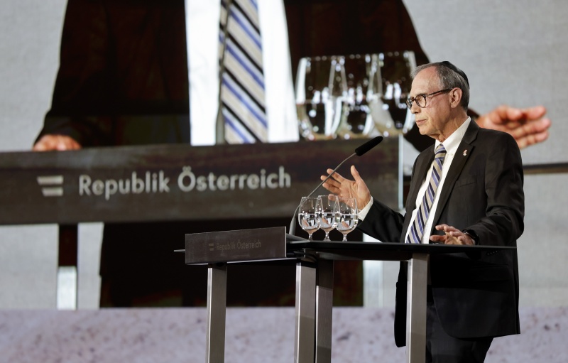 Ansprache durch den Israelischen Minister für Diaspora-Angelegenheiten Nachman Shai