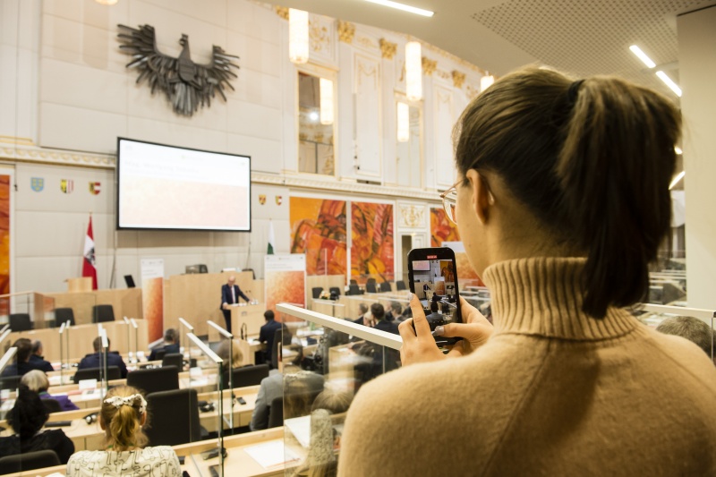 Blick Richtung VeranstaltungsteilnehmerInnen