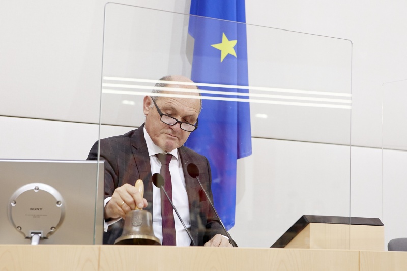 Vorsitz durch Nationalratspräsident Wolfgang Sobotka (ÖVP)