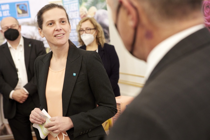 Rede von Geschäftsführerin Dreikönigsaktion Sigrid Kickingereder