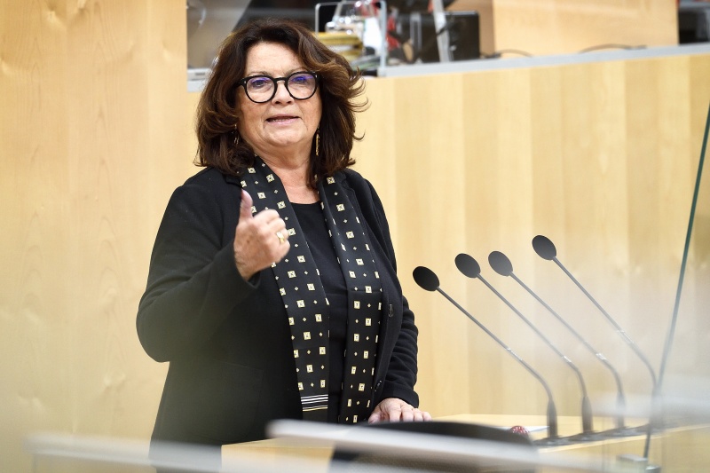 Nationalratsabgeordnete Elisabeth Scheucher-Pichler (ÖVP) am Wort