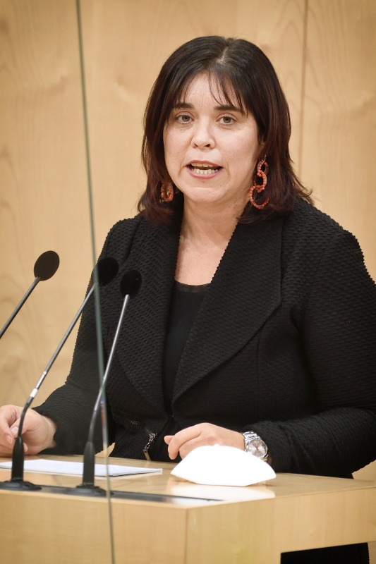 Nationalratsabgeordnete Agnes Totter (ÖVP) am Wort