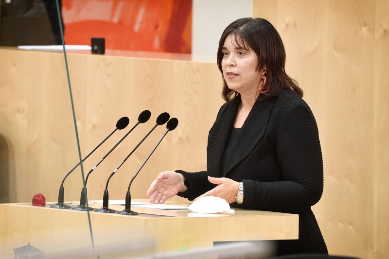 Nationalratsabgeordnete Agnes Totter (ÖVP) am Wort