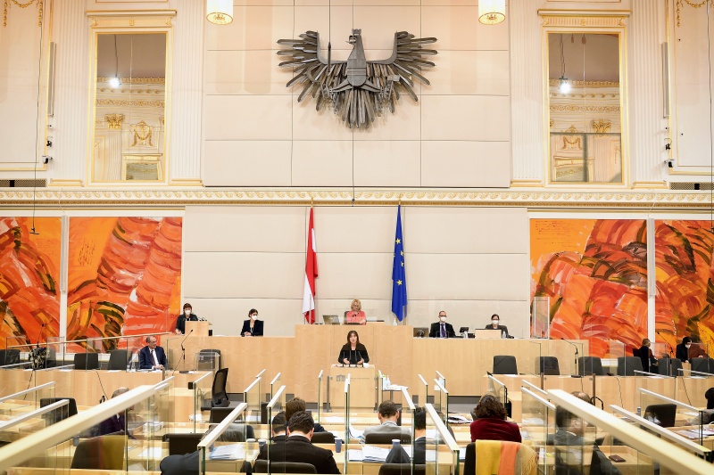 Nationalratsabgeordnete Agnes Totter (ÖVP) am Wort