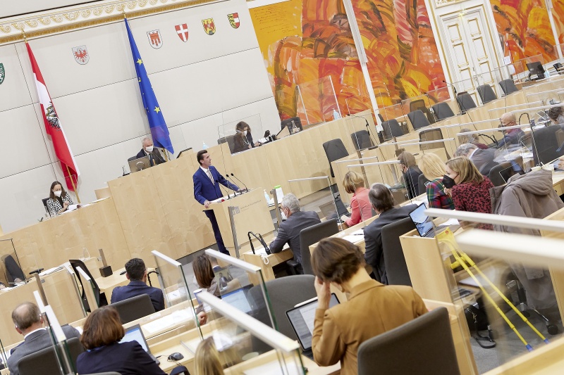 Am Rednerpult Bundesrat Josef Ofner (FPÖ)