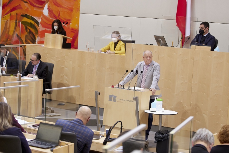 Am Rednerpult Bundesrat Ingo Appé (SPÖ)