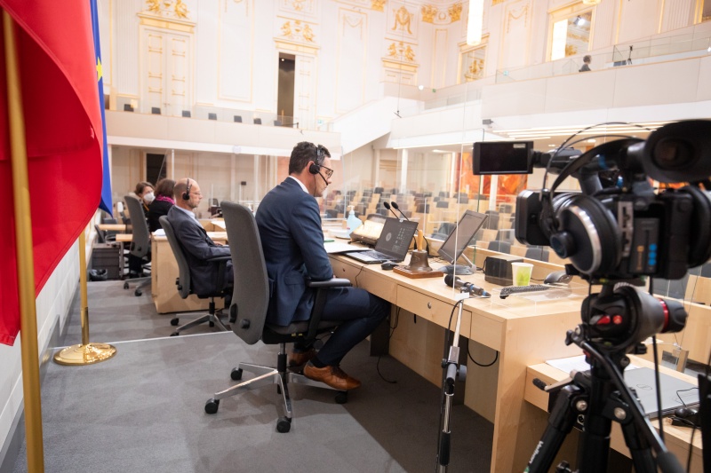 Plenum: Bundesratspräsident Peter Raggl (ÖVP)