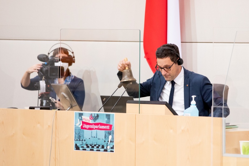 Plenum: Bundesratspräsident Peter Raggl (ÖVP)