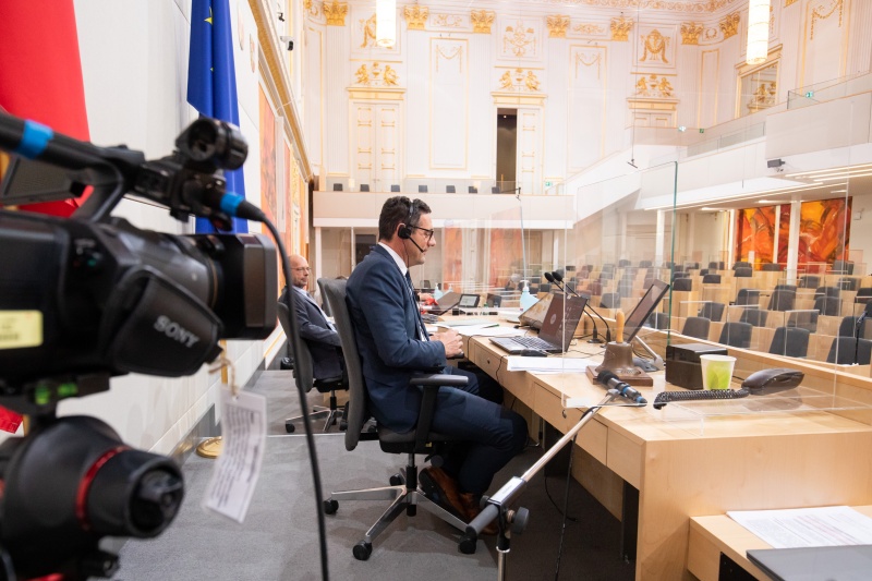 Plenum: Bundesratspräsident Peter Raggl (ÖVP)
