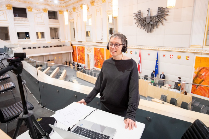 Abschlussworte von Karoline Iber (Kinderbüro der Universität Wien)