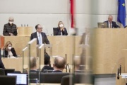 Beantwortung der Dringlichen Anfrage durch Bundeskanzler Alexander Schallenberg (ÖVP)