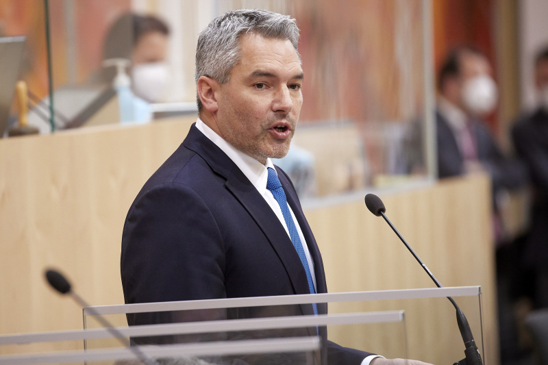 Erklärung von Bundeskanzler Karl Nehammer (ÖVP)