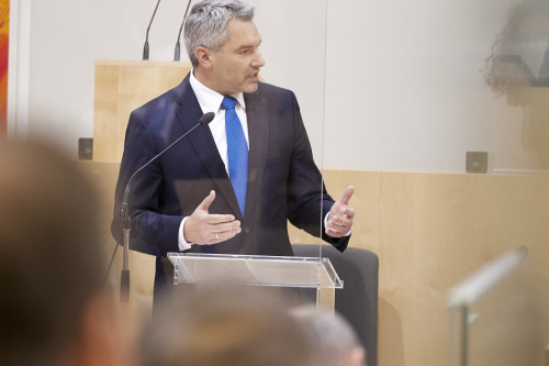 Erklärung von Bundeskanzler Karl Nehammer (ÖVP)