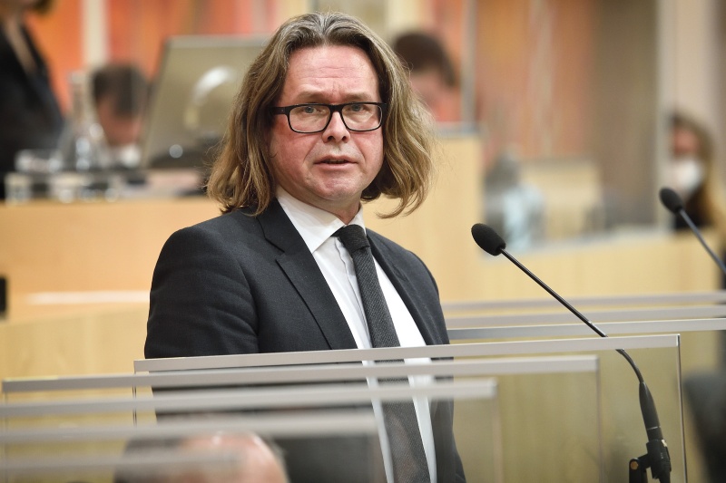 Bildungsminister Martin Polaschek am Wort