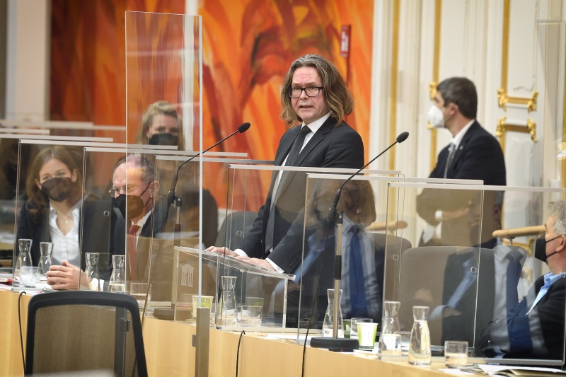 Bildungsminister Martin Polaschek am Wort